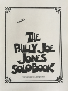 Philly Joe Jones Solo Book - Practicing Drummer